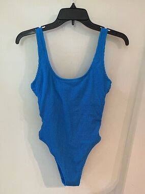 No Boundaries | Blue Side Bows One Piece Swimsuit/Bodysuit